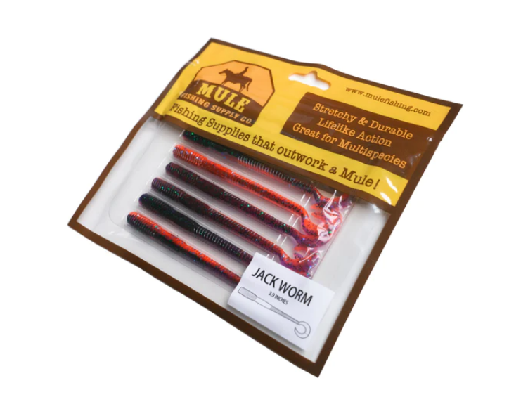 Mule Fishing Jack Worm 10 cm 8-pack - 2