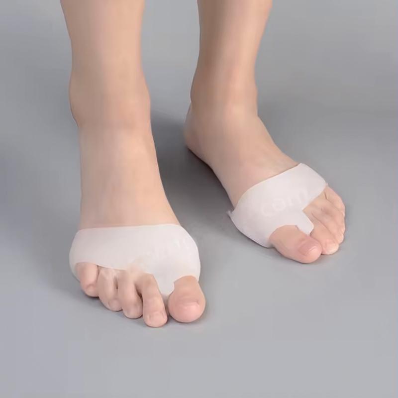 Hallux valgus halvfot - 2 st - Strumpa med tåspridare