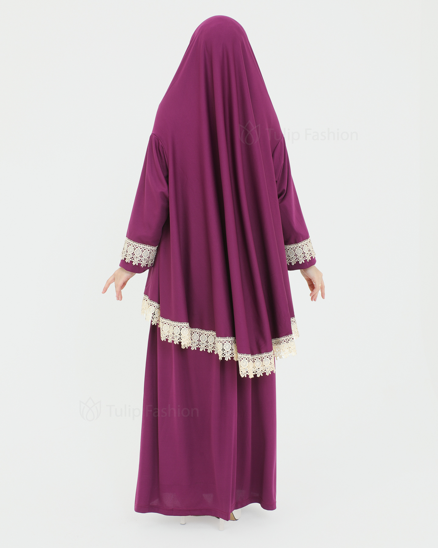 Prayer Clothes Alma - Dark Purple - 2