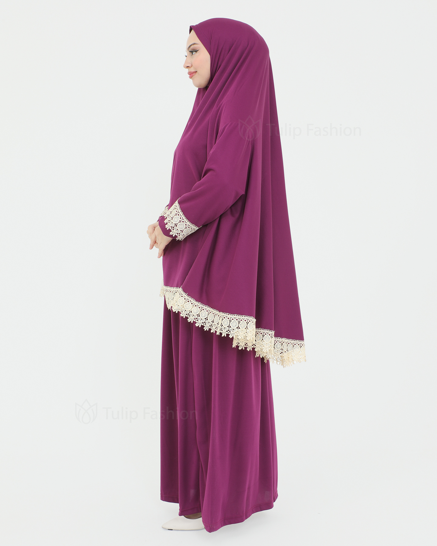 Prayer Clothes Alma - Dark Purple - 3
