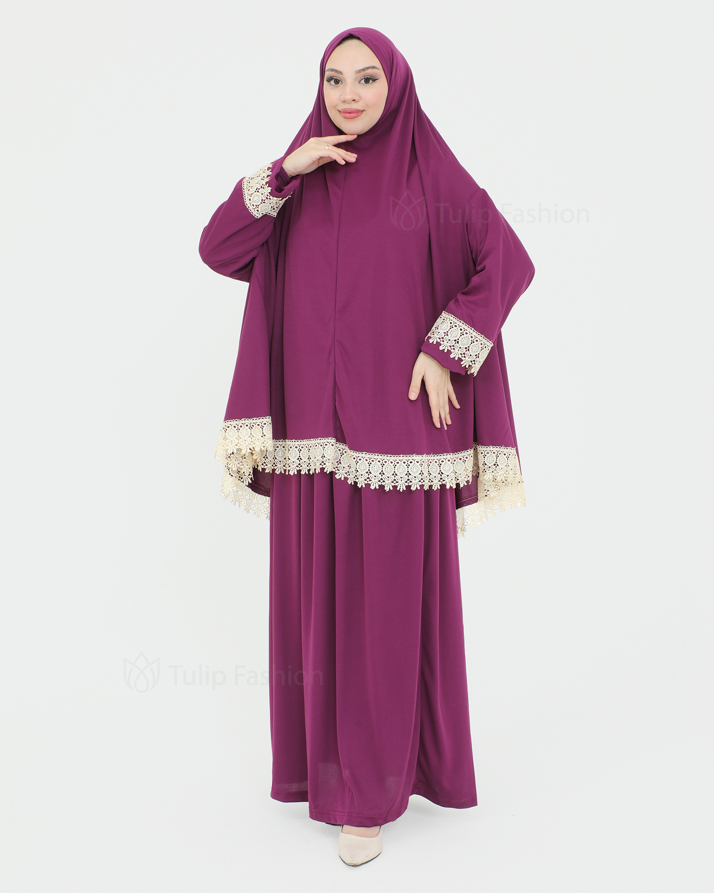 Prayer Clothes Alma - Dark Purple