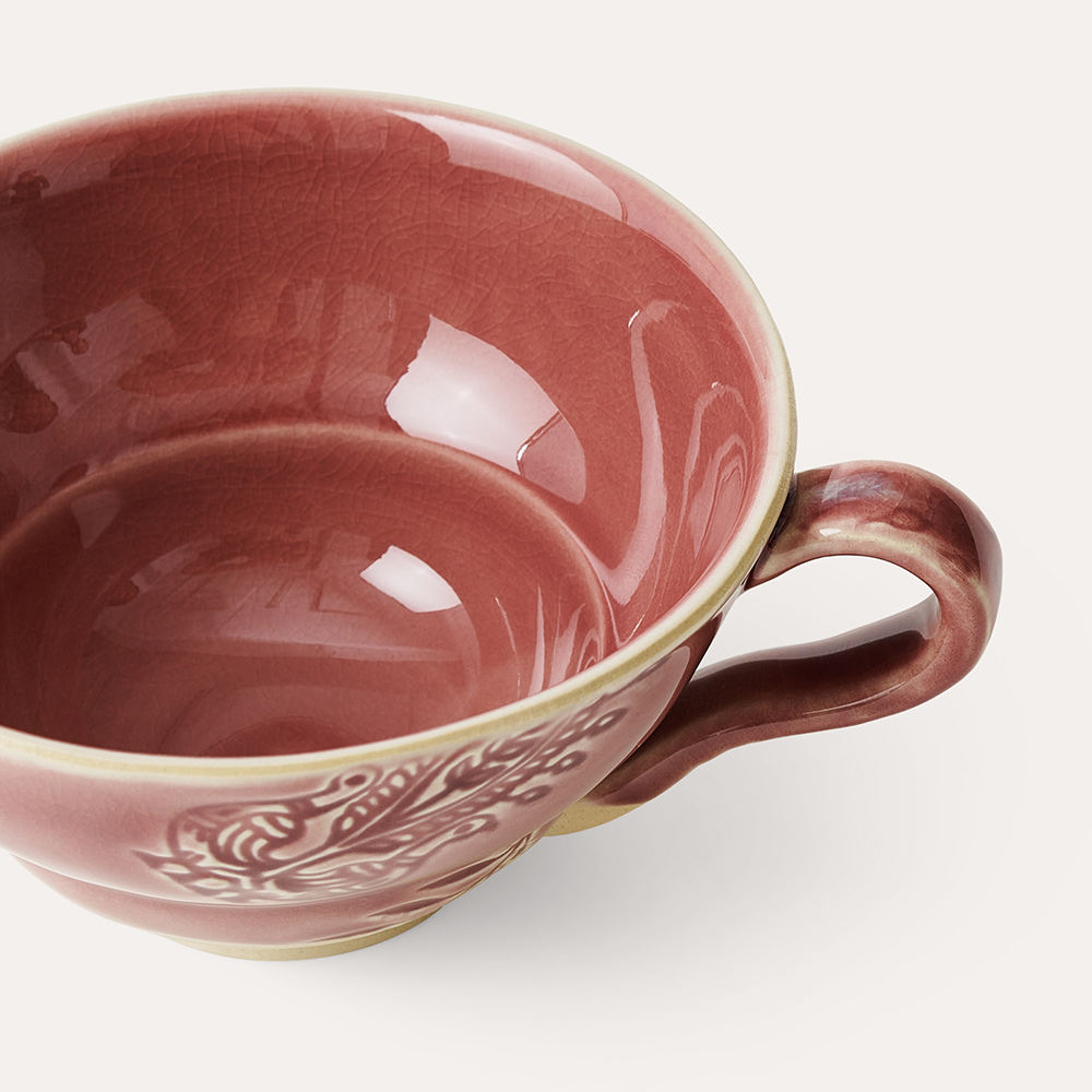 STHÅL Kopp med handtag Old rose - 3