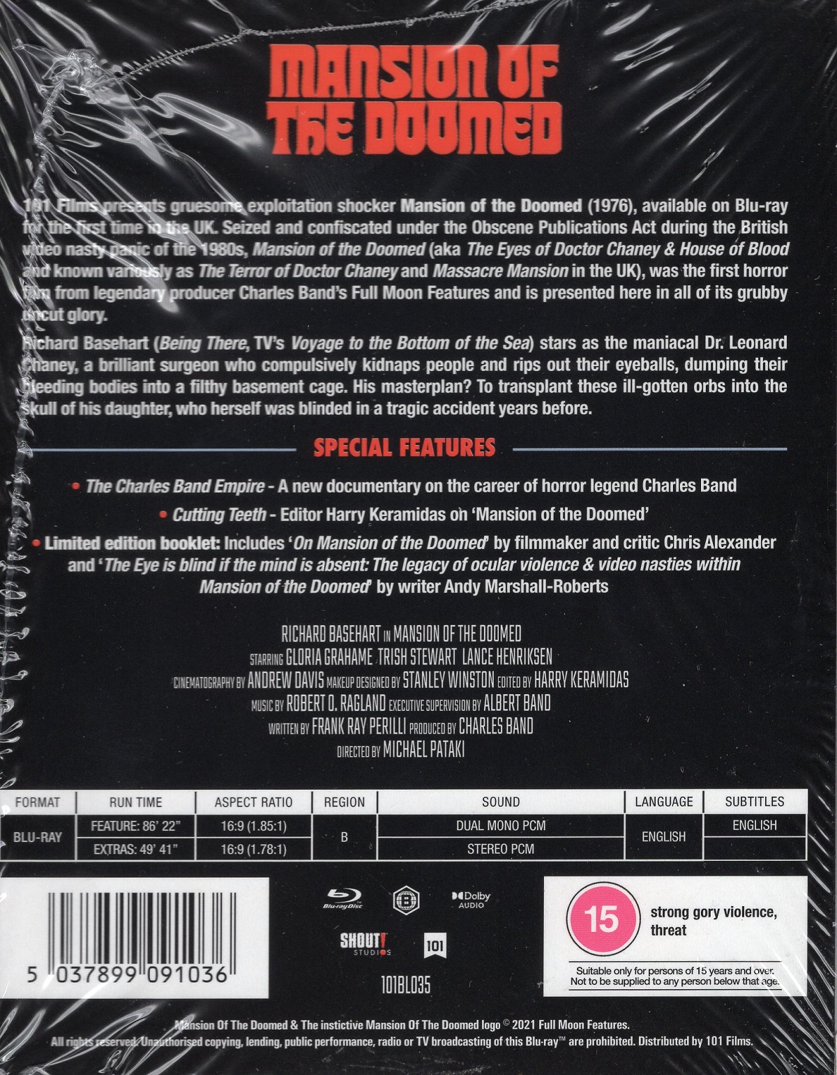 Mansion of the Doomed (Limited Edition) (ej svensk text) (Blu-ray) - 2