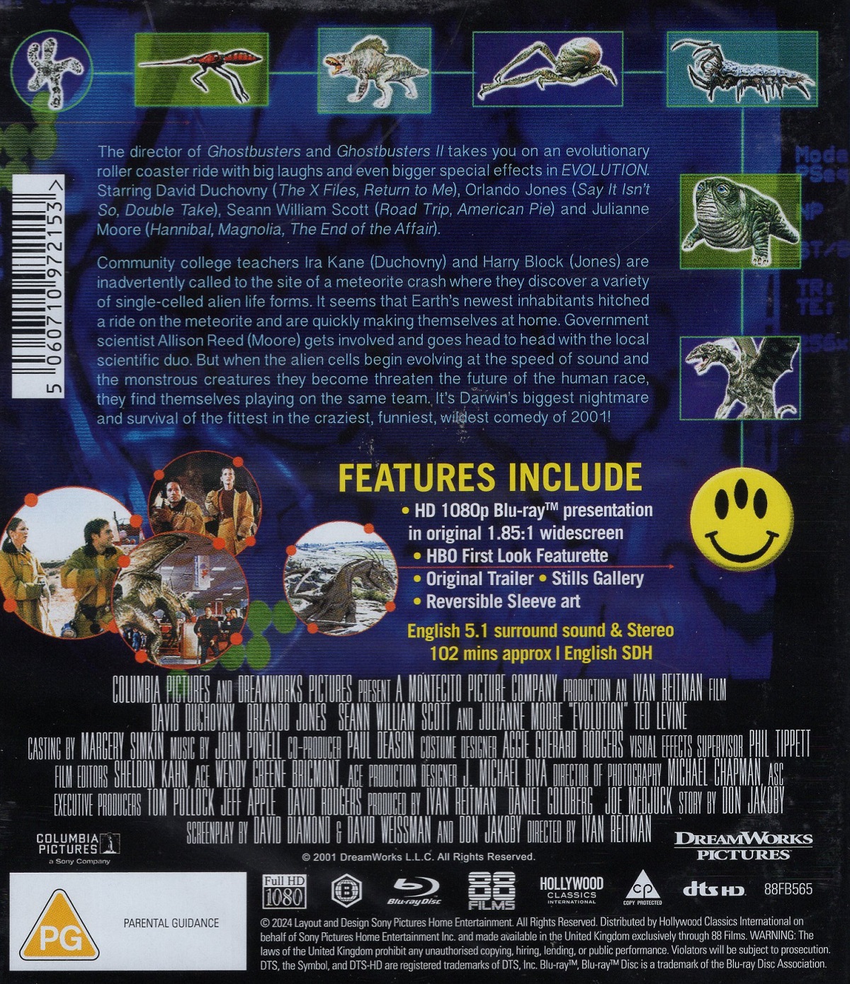 Evolution (ej svensk text) (Blu-ray) - 2