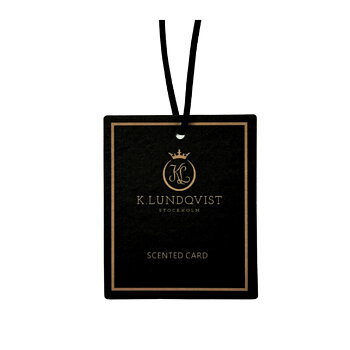 K. Lundqvist Scent Card Black Cashmere