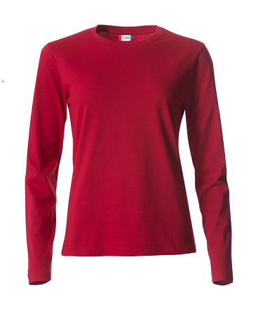 T-shirt Dam lång ärm Bomull - 5