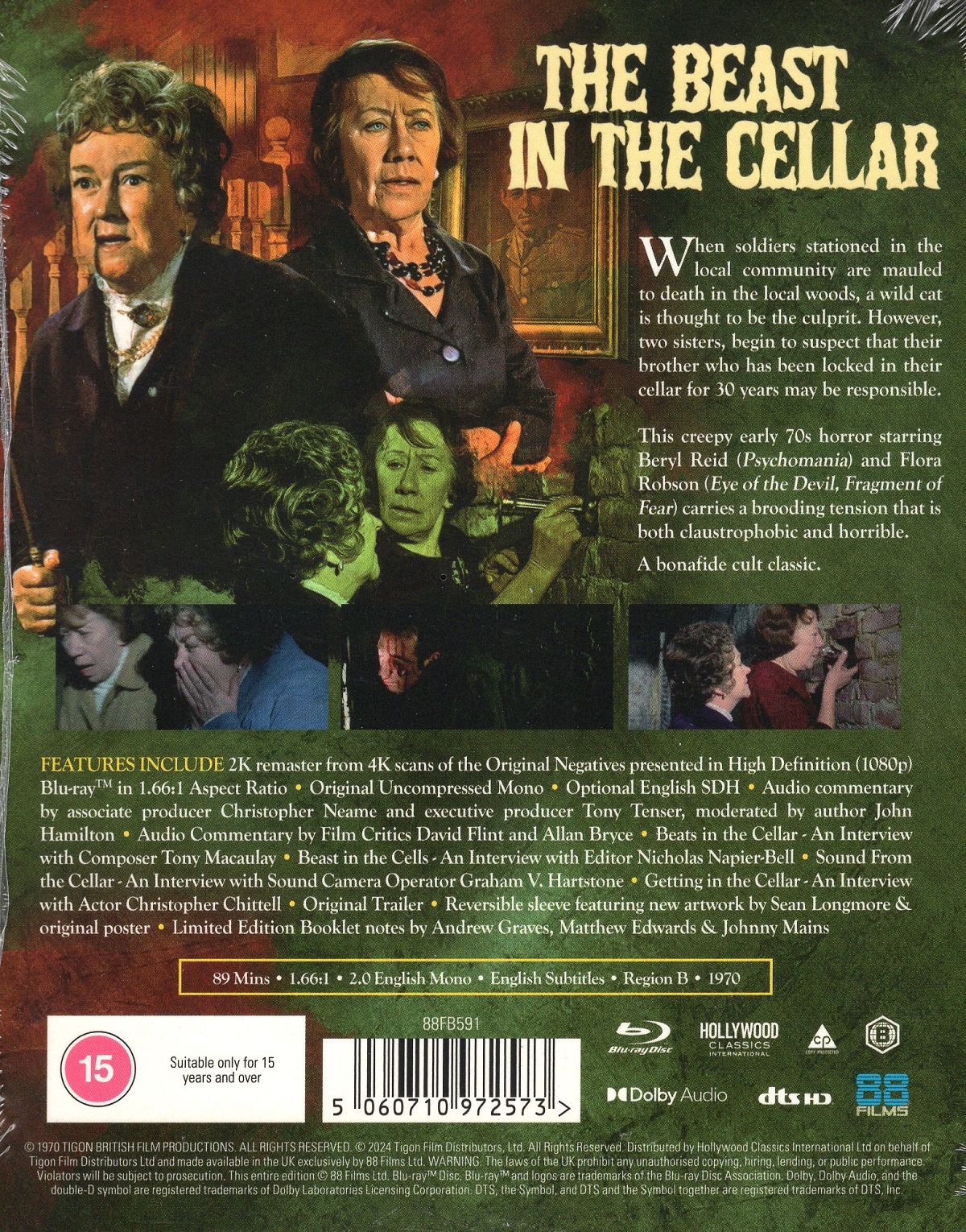 Beast In The Cellar (Limited Edition) (ej svensk text) (Blu-ray) - 2