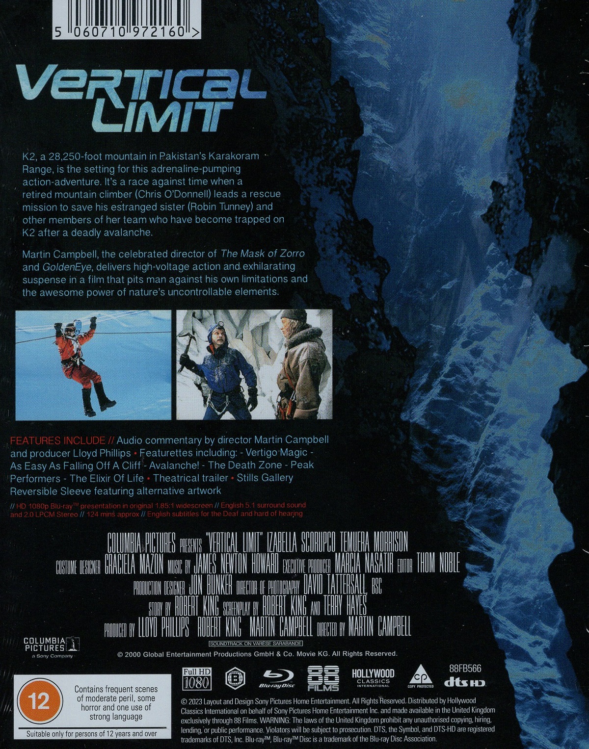 Vertical Limit (Limited Edition) (ej svensk text) (Blu-ray) - 2