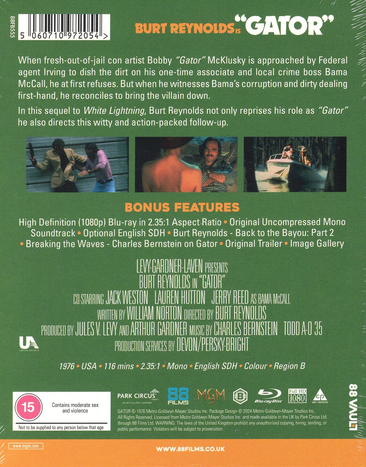Gator (Limited Edition) (ej svensk text) (Blu-ray) - 2