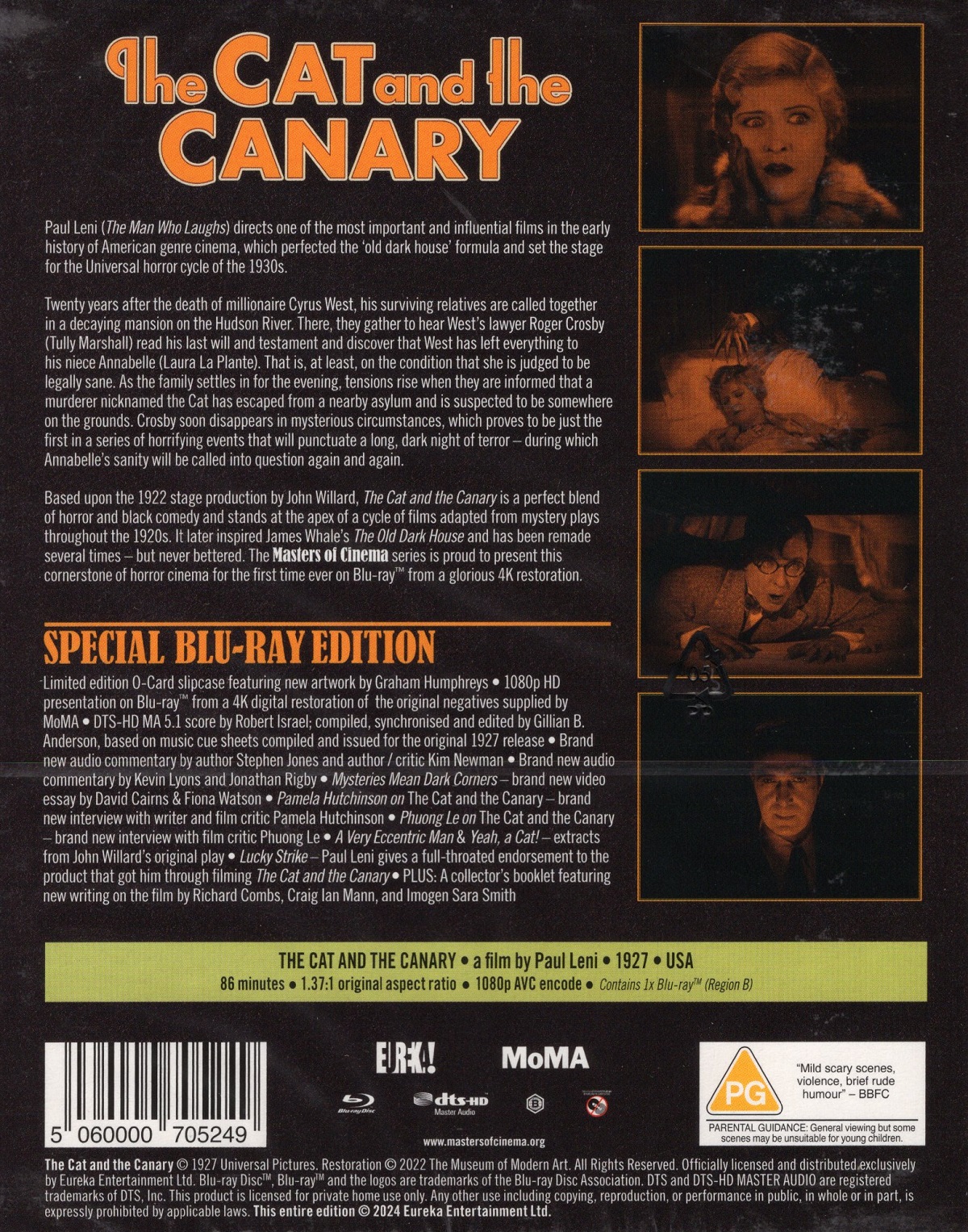 The Cat and the Canary (Limited Edition) (ej svensk text) (Blu-ray) - 2