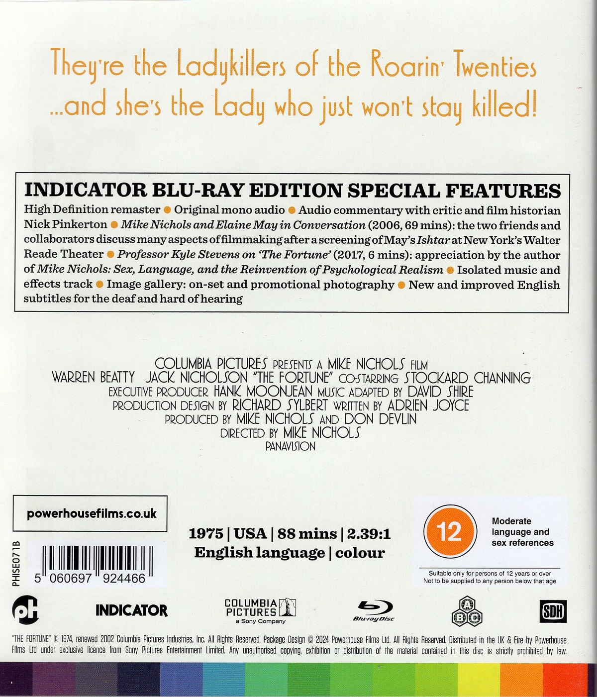 The Fortune (ej svensk text) (Blu-ray) - 2