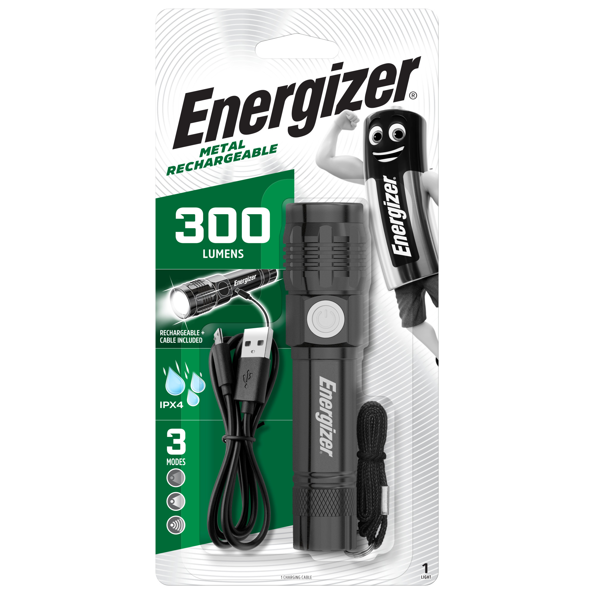 Metal Rechargeable 300
