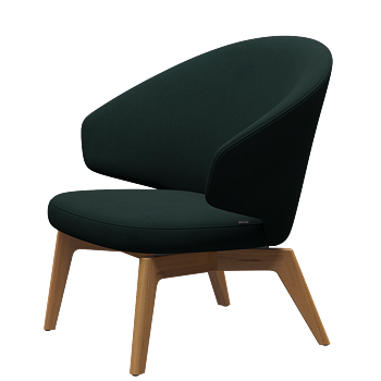 Let™ SH200 Lounge chair wooden legs - Design bargin/Disply Item* - Fritz Hansen