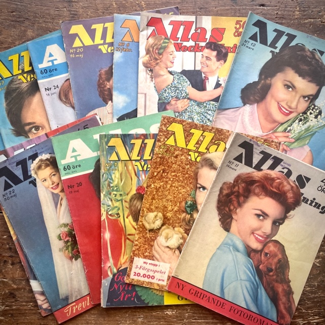 Gammal tidning, Allas veckotidning