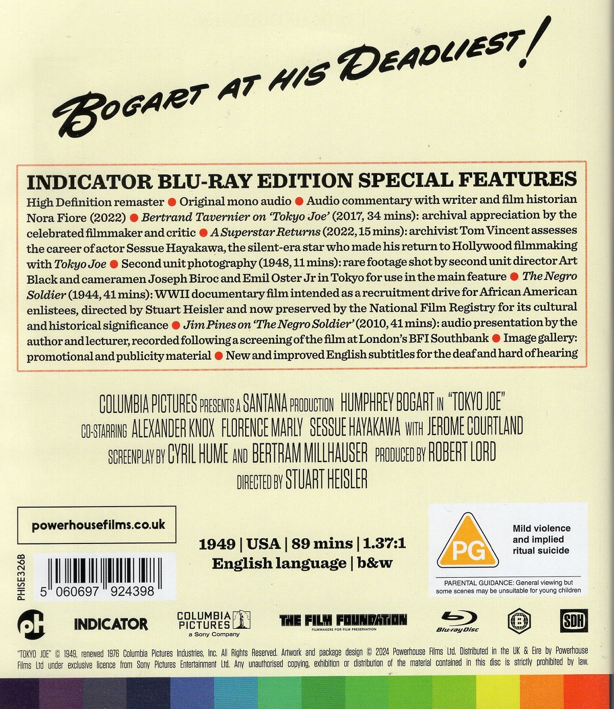 Tokyo Joe (ej svensk text) (Blu-ray) - 2