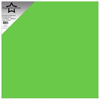 Cardstock Paper Favourites Släta 509 -Fresh Green