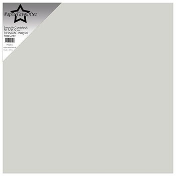 Cardstock Paper Favourites Släta 515 -Fog Grey