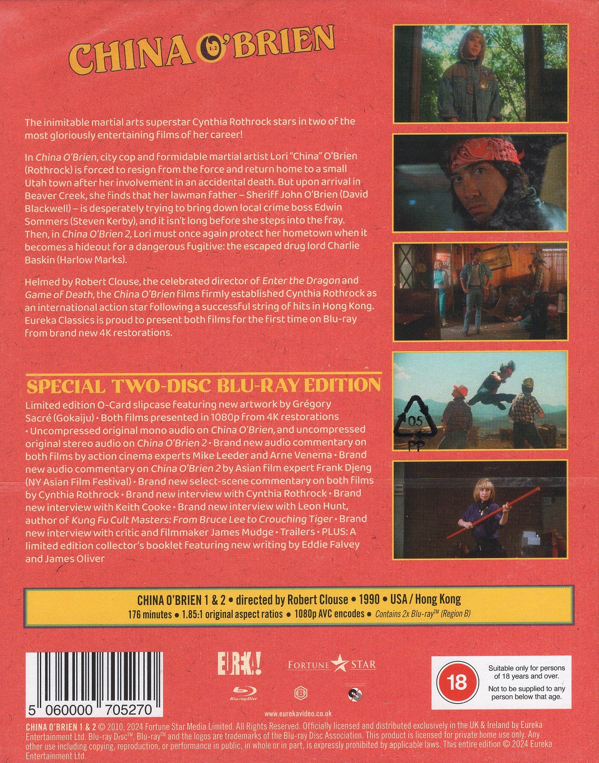 China O’Brien / China O’Brien II (Limited Edition) (ej svensk text) (Blu-ray) - 2