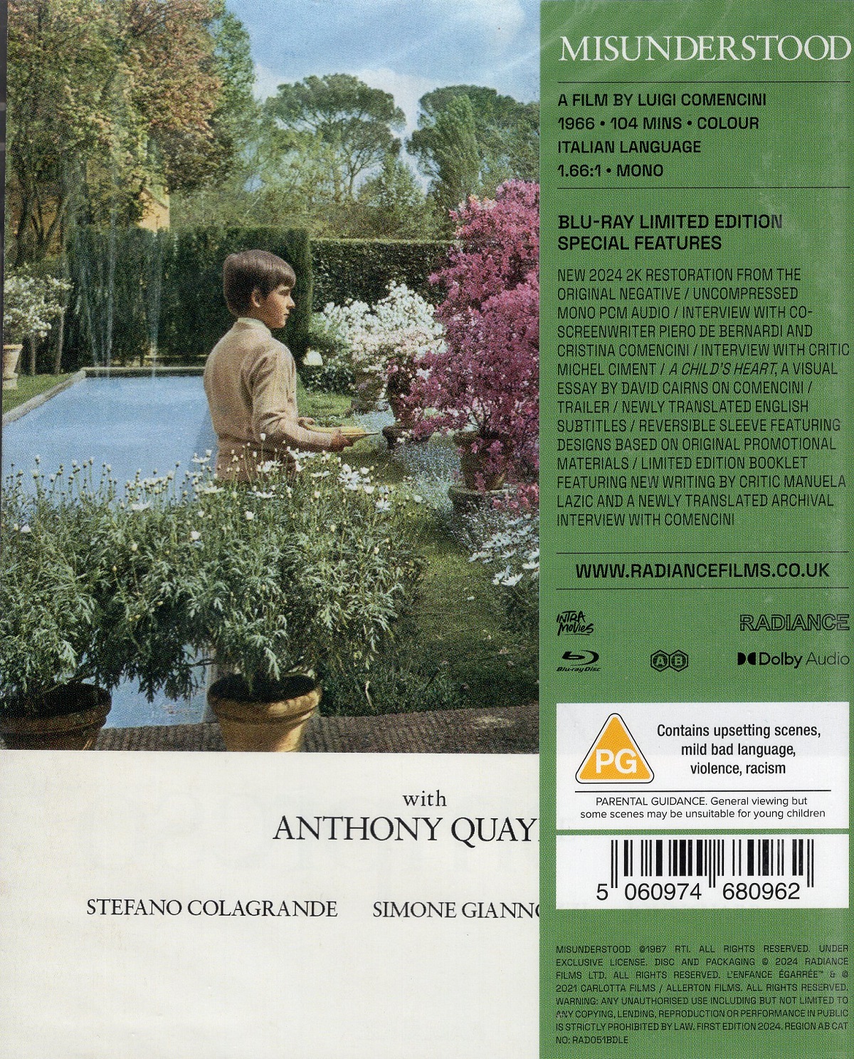 Misunderstood (Limited Edition) (ej svensk text) (Blu-ray) - 2