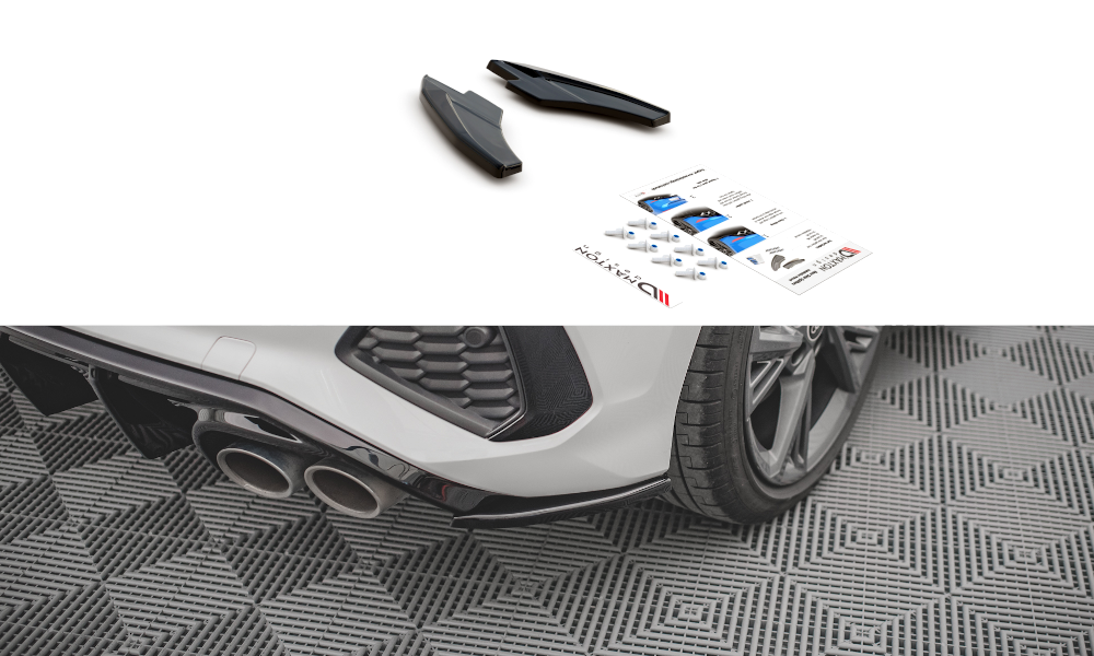 Maxton - REAR SIDE SPLITTERS V.2 AUDI S3 SPORTBACK 8Y