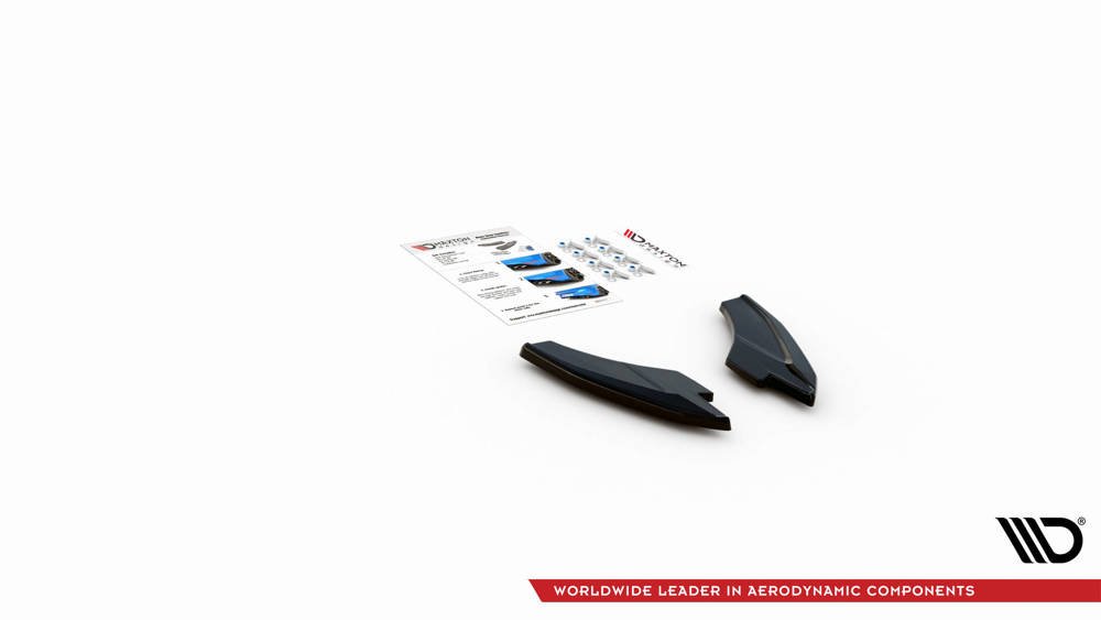 Maxton - REAR SIDE SPLITTERS V.2 AUDI S3 SPORTBACK 8Y - 5