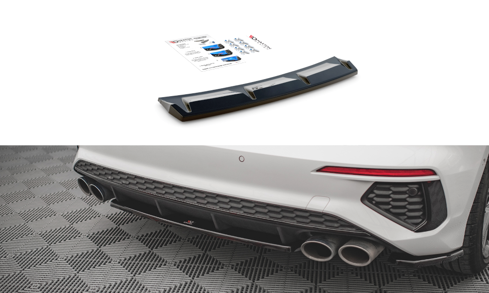 Maxton - CENTRAL REAR SPLITTER FOR AUDI S3 SPORTBACK 8Y