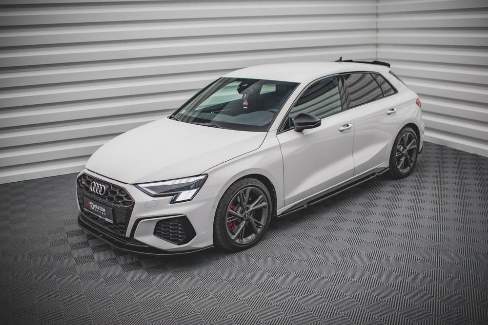 Maxton - SIDE SKIRTS DIFFUSERS AUDI S3 / A3 S-LINE 8Y - 2