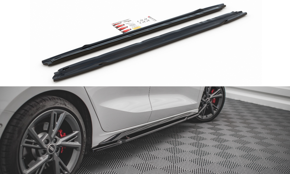 Maxton - SIDE SKIRTS DIFFUSERS AUDI S3 / A3 S-LINE 8Y