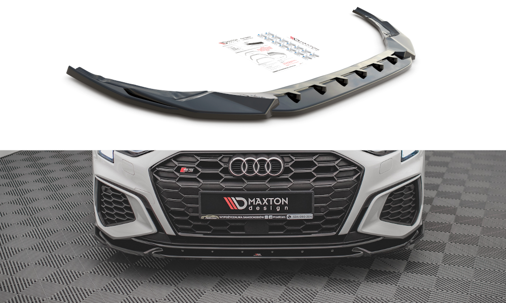 Maxton - FRONT SPLITTER V.3 AUDI S3 / A3 S-LINE 8Y