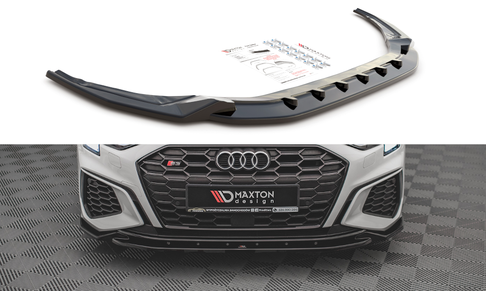 Maxton - FRONT SPLITTER V.2 AUDI S3 / A3 S-LINE 8Y