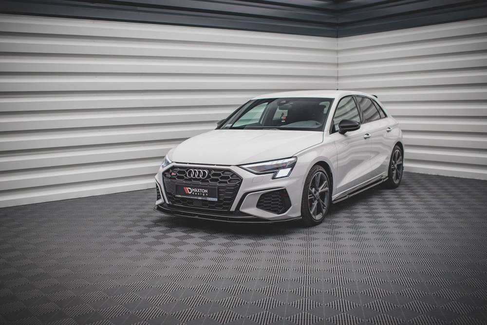 Maxton - FRONT SPLITTER V.1 AUDI S3 / A3 S-LINE 8Y - 4