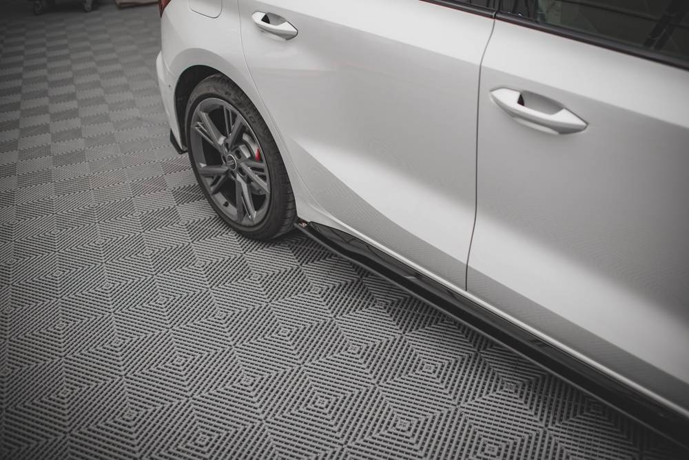 Maxton Design - STREET PRO SIDE SKIRTS DIFFUSERS AUDI S3 / A3 S-LINE 8Y - 2