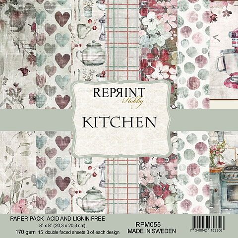 Paperpack Reprint - Kitchen Collection -  8x8