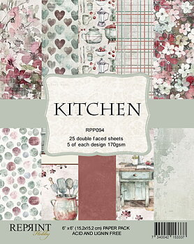 Paperpack Reprint - Kitchen Collection -  6x6