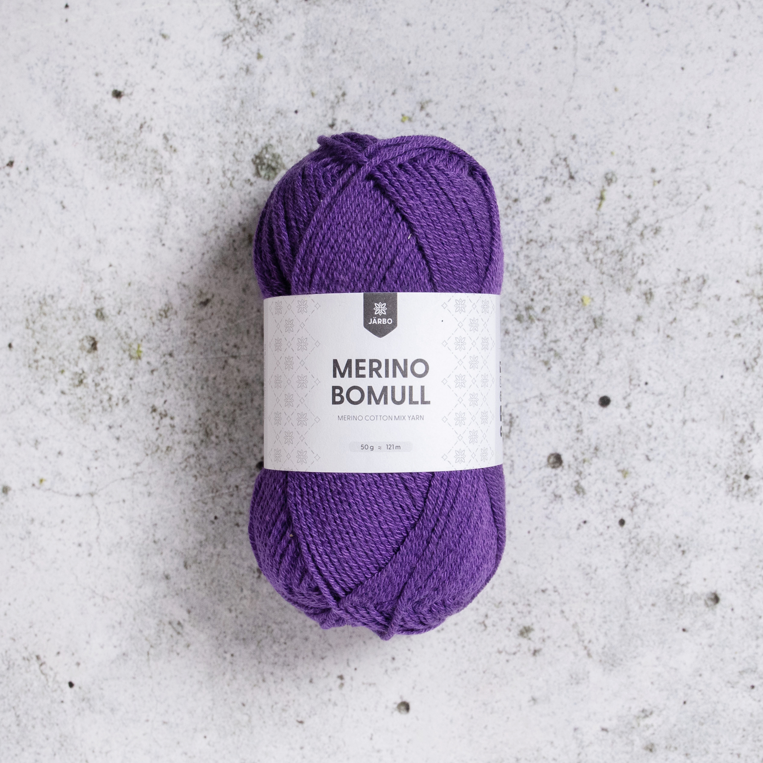 Järbo Merino Bomull 50g Prism violet 34018