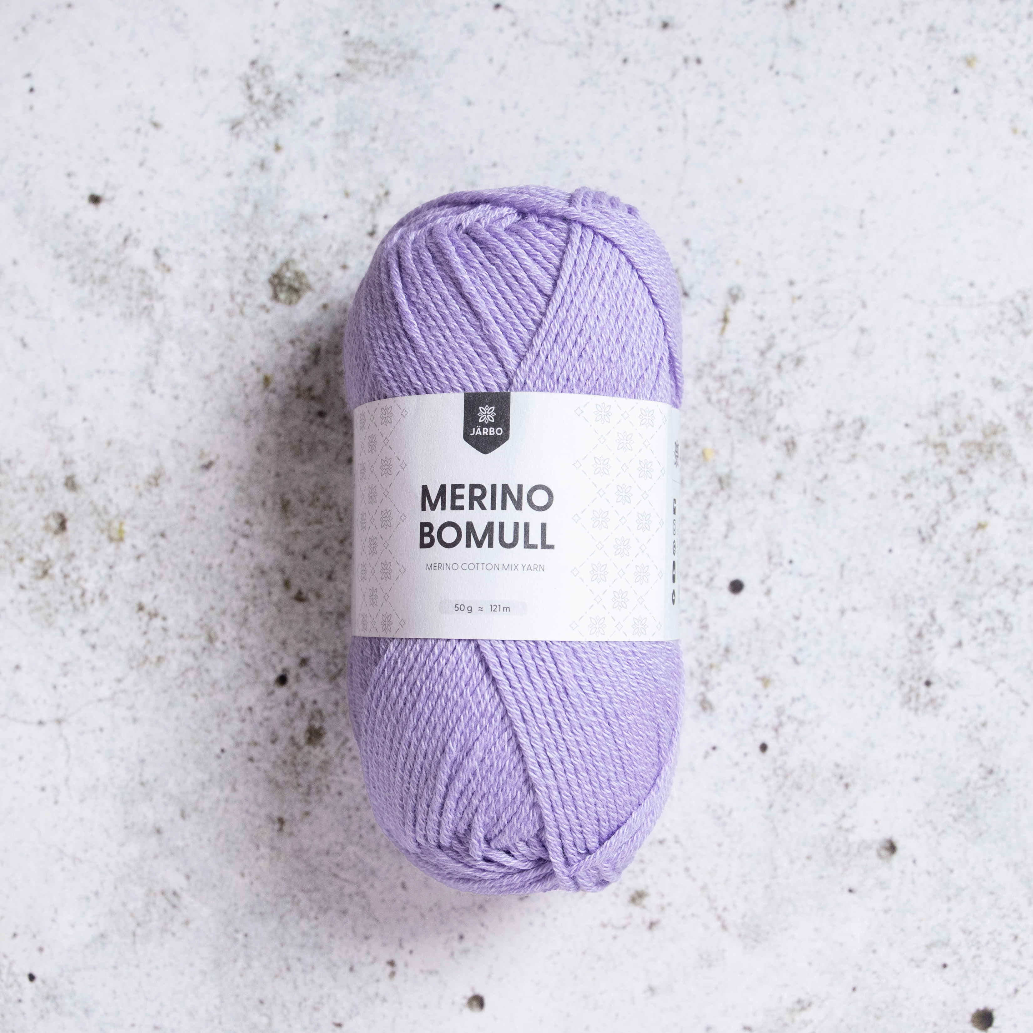 Järbo Merino Bomull 50g Lavender 34017