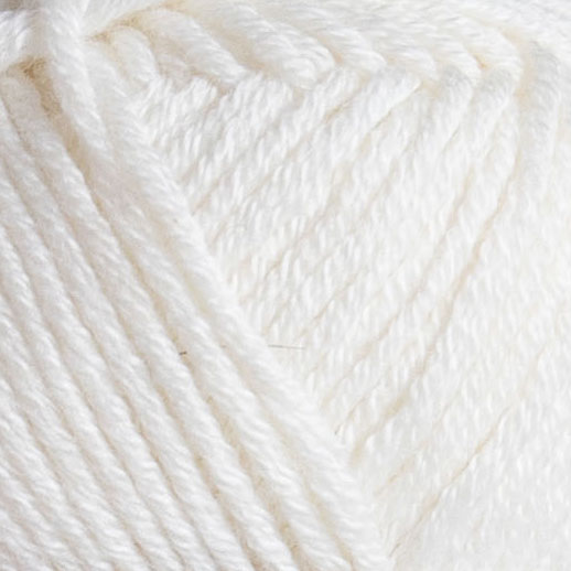 Järbo Merino Bomull 50g Cloud Dancer 34000 - 2