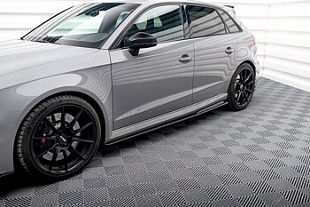 Maxton Design - SIDE SKIRTS DIFFUSERS V.2 AUDI RS3 8V SPORTBACK FACELIFT