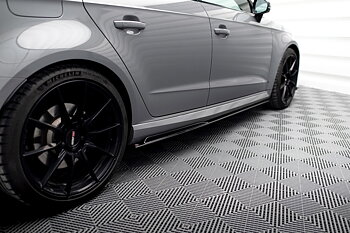 Maxton Design - SIDE SKIRTS DIFFUSERS V.2 AUDI RS3 8V SPORTBACK FACELIFT