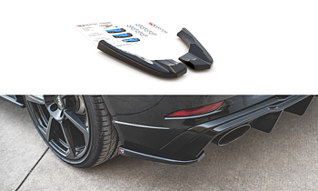 Maxton Design - REAR SIDE SPLITTERS V.2 AUDI RS3 8V SPORTBACK FACELIFT