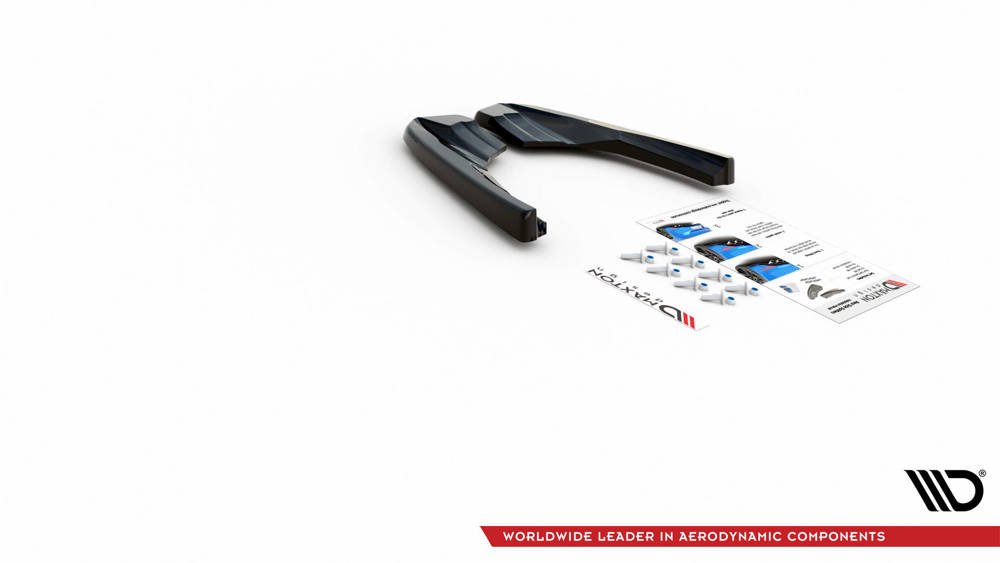 Maxton Design - REAR SIDE SPLITTERS V.2 AUDI RS3 8V SPORTBACK FACELIFT - 8
