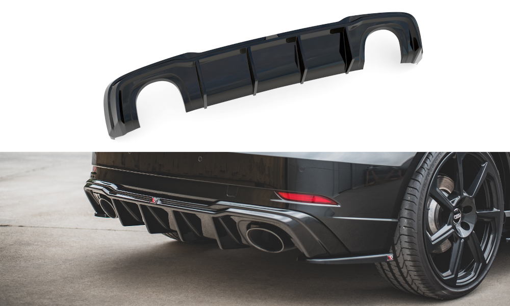 Maxton Design - REAR VALANCE V.2 AUDI RS3 8V SPORTBACK FACELIFT
