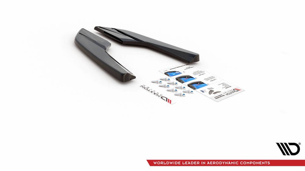 Maxton - REAR SIDE SPLITTERS V.2 AUDI S3 SEDAN 8V FACELIFT - 7