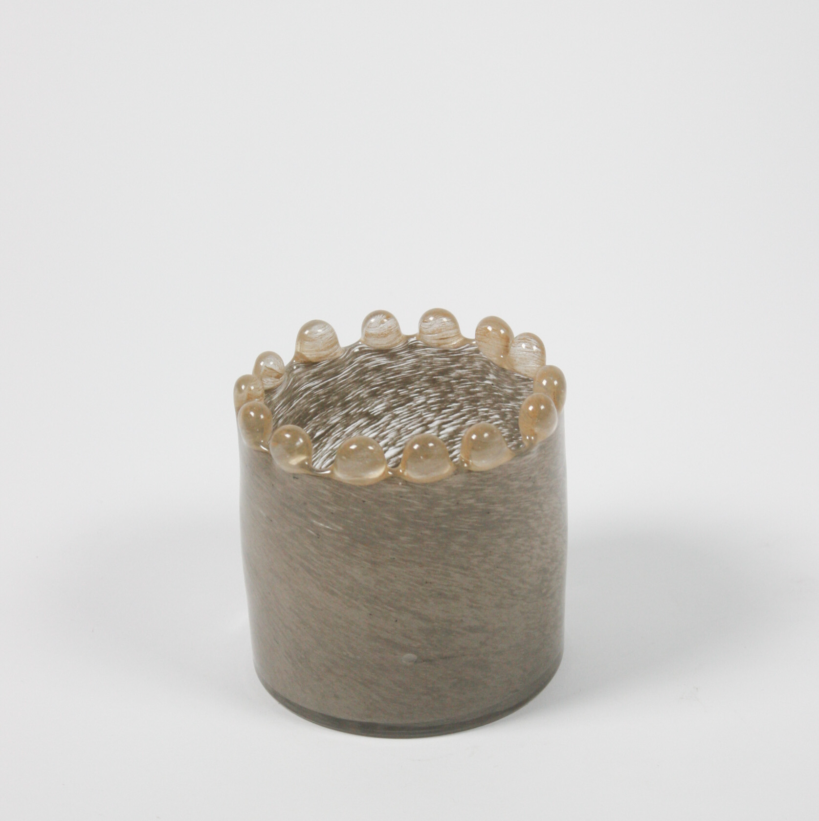 DIANA  Ljuslykta  Taupe 10 cm