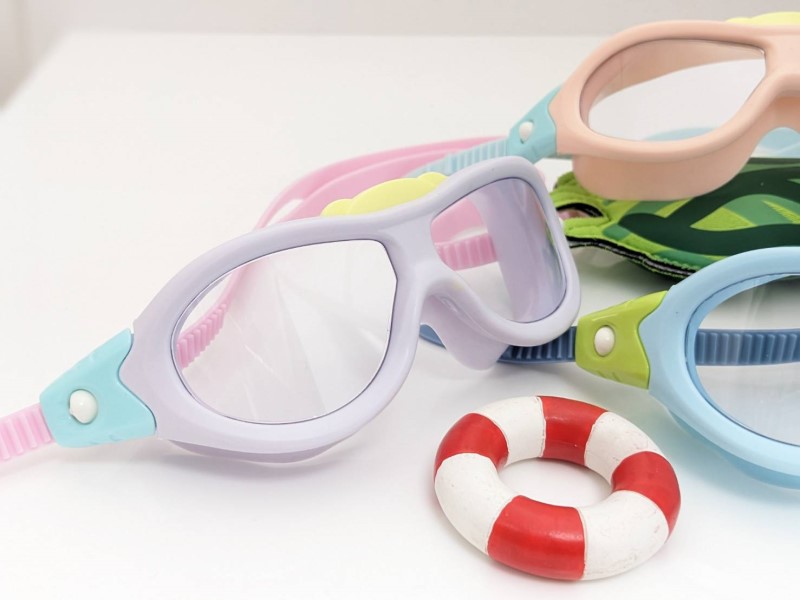 Swimming goggles children Candy Bear Mask lilac/pink - Saeko - 2