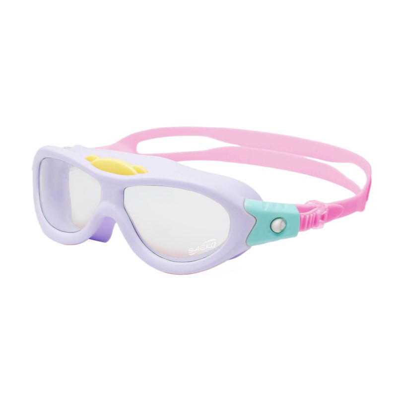 Swimming goggles children Candy Bear Mask lilac/pink - Saeko