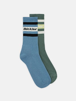 Dickies strumpor 2-pack blå grön