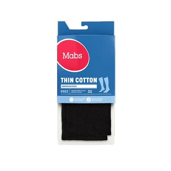Mabs Stödstrumpor Thin Cotton - 3