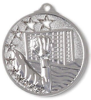 Medaljer 45 mm präglad - Handboll - Guld, Silver och Brons