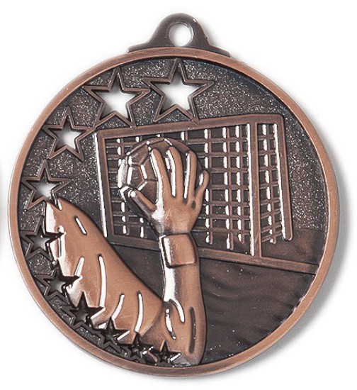 Medaljer 45 mm präglad - Handboll - Guld, Silver och Brons - 3